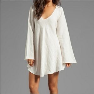 For Love and Lemon Luciana, bell sleeve, babydoll dress. Size S